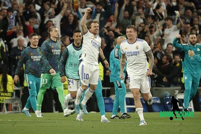 Real Madrid là đội đi tiếp sau khi loại Man City tại vòng bán kết